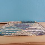 Bamboo straw fan