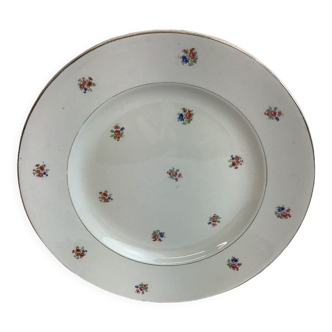 Vintage round dish made in france Digoin