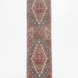 3x13 Persian Antique Runner Rug, 94x387Cm