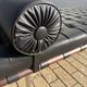 Knoll Barcelona Daybed Black Sabrina leather AS NEW!! Mies van der Rohe