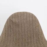 1970s Pair of Shell Beech Chairs, Czechoslovakia