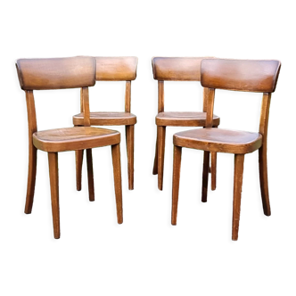 4 Horgen-Glarus classic model bistro chairs