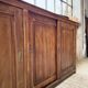 Enfilade, meuble de métier XL en chêne à portes coulissantes, 1900