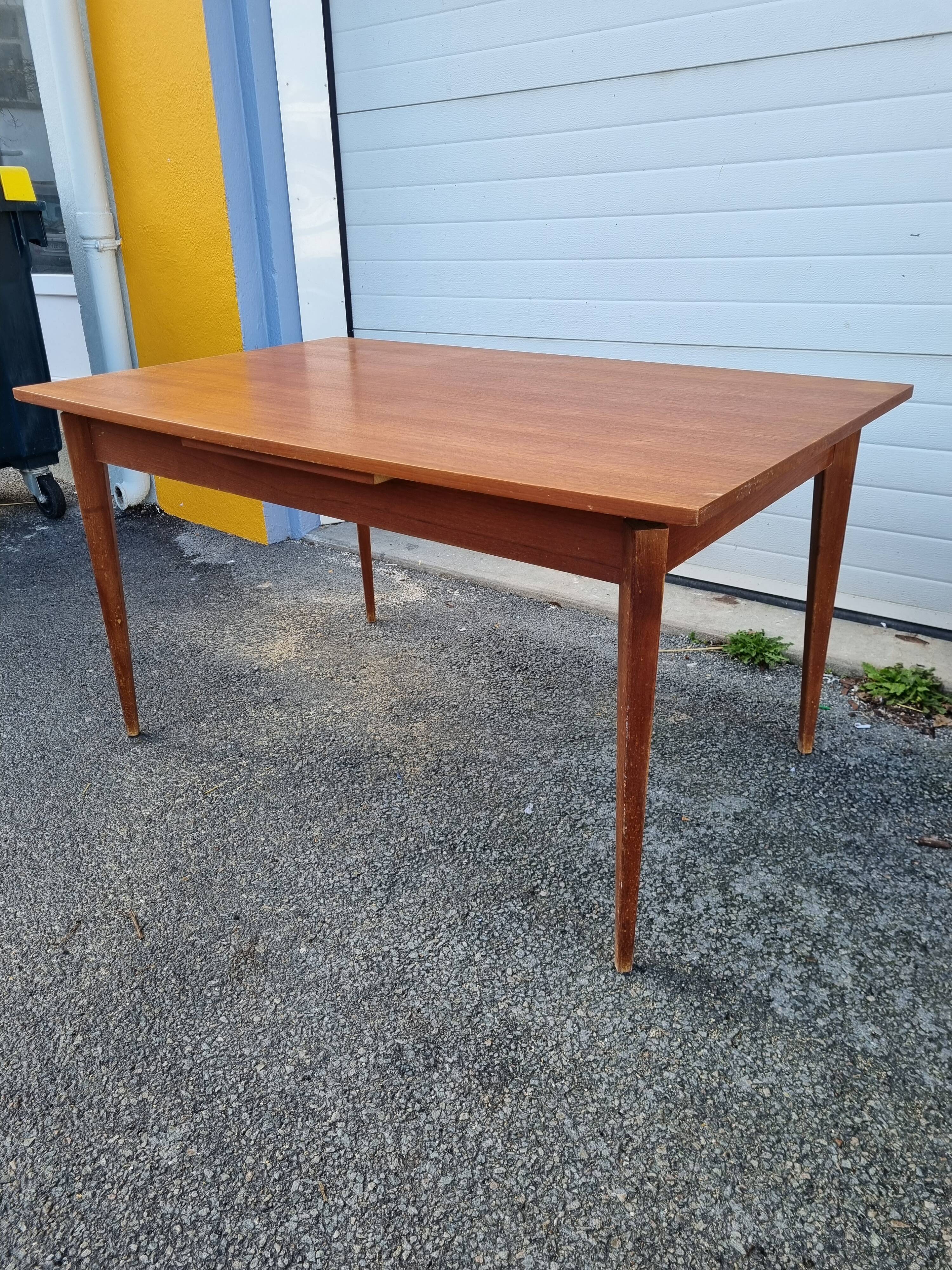 Scandinavian teak table 1960/70