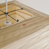 Vintage Mid Century "35X" Paper Ceiling Pendant Lamp by Isamu Noguchi 1970s