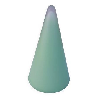 Lampe verte "Teepee", années 1980