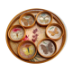 Plateau et sous-verres papillons
