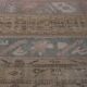 Vintage Turkish hallway rug 73x992 cm