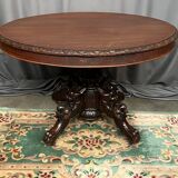 Louis XIII style dining table. Oak.