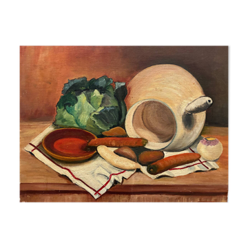 Nature morte aux carottes XXe