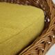 1960s Pair of Rattan Lounge Chairs , Italy