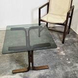 70s Siesta Glass Side Table