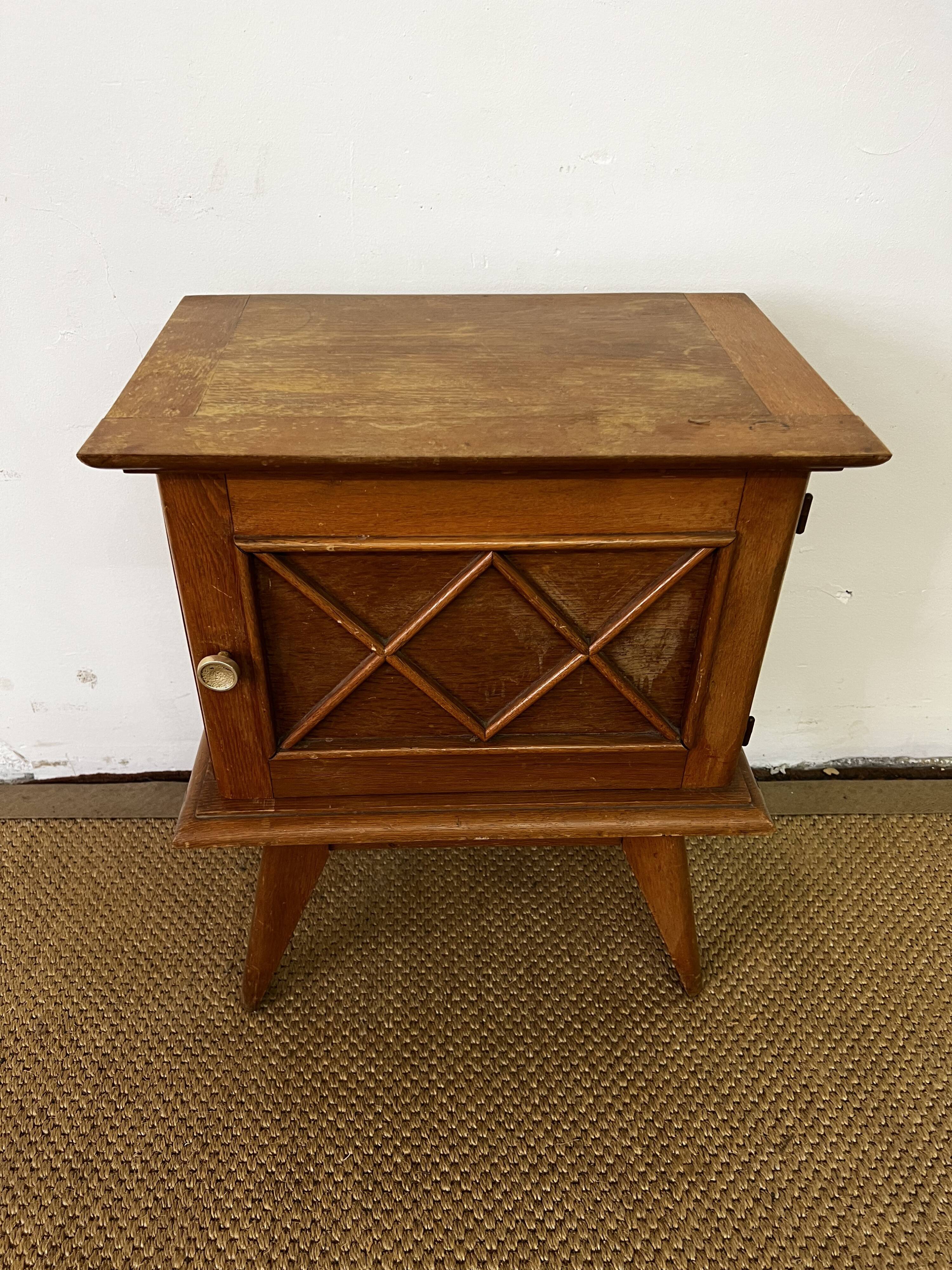 Table de chevet vintage années 60