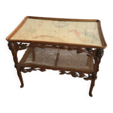 Art Nouveau service table in the style of Majorelle.