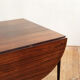 Table à manger extensible vintage en palissandre, modèle 227 par Arne Vodder pour Sibast