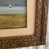 Framed painting