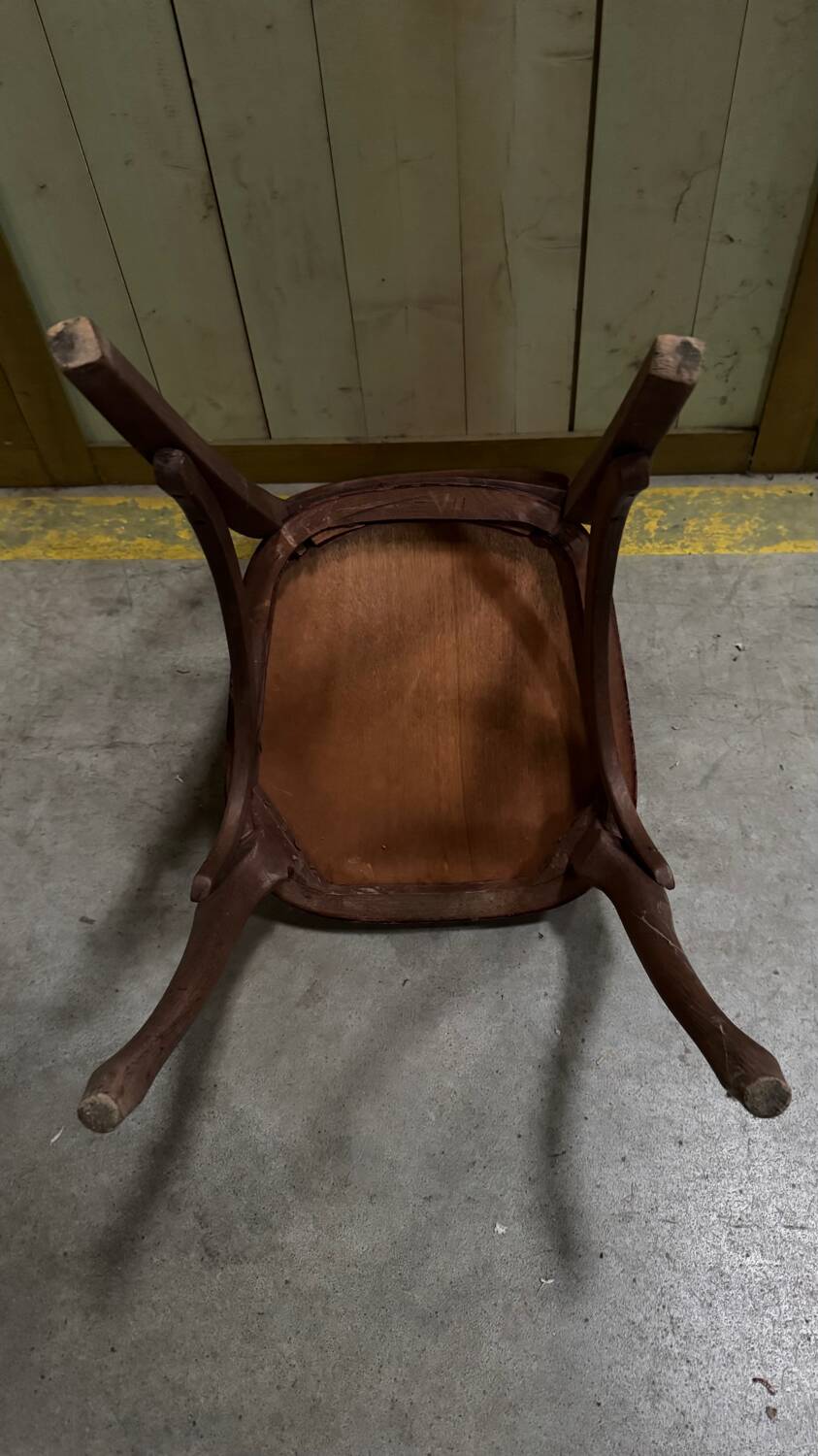 Antique bistro chair