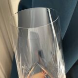 Set of three Saint Louis style orangeade glasses