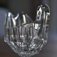 Crystal sauce boat