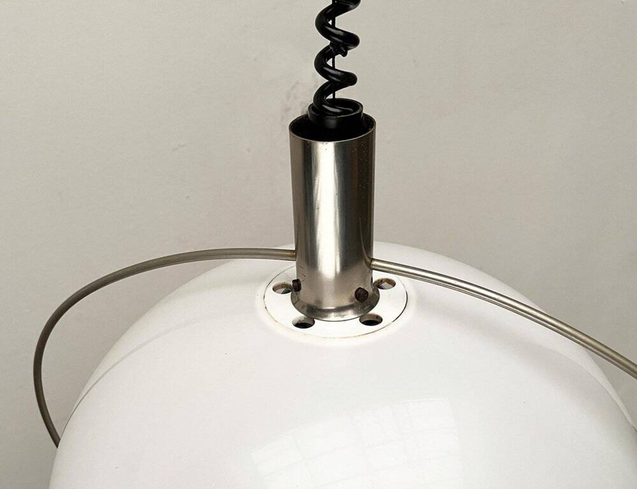 Swiss pendant lamp from the space age of the mid-century by Temde, 1960s
