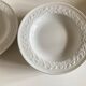 set of 6 Bernardaud Louvre neo-classical plates with laurel wreath