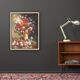 Mid-Century Bouquet of Flowers, Oil on Canvas, 33 x 43 cm