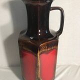 Former brown beige decoration germany vintage german ceramic vase