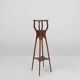 Art Deco Piedestal or Console Table in Oak, France 1940s