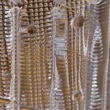 Appliques Orrefors Design XXL de Carl Fagerlund en verre et laiton, années 1960