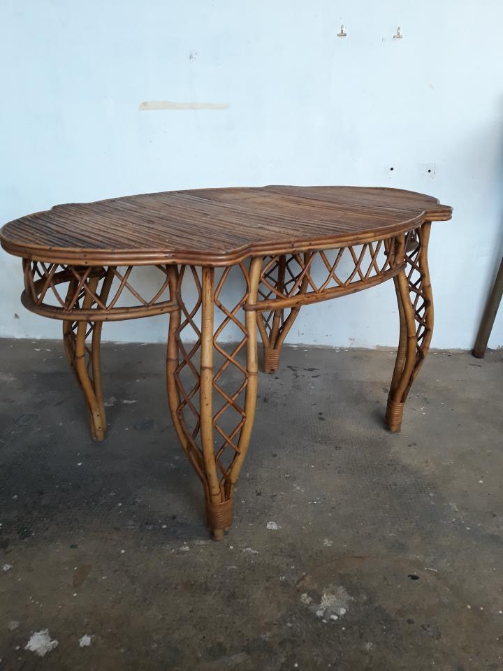 Rattan coffee table