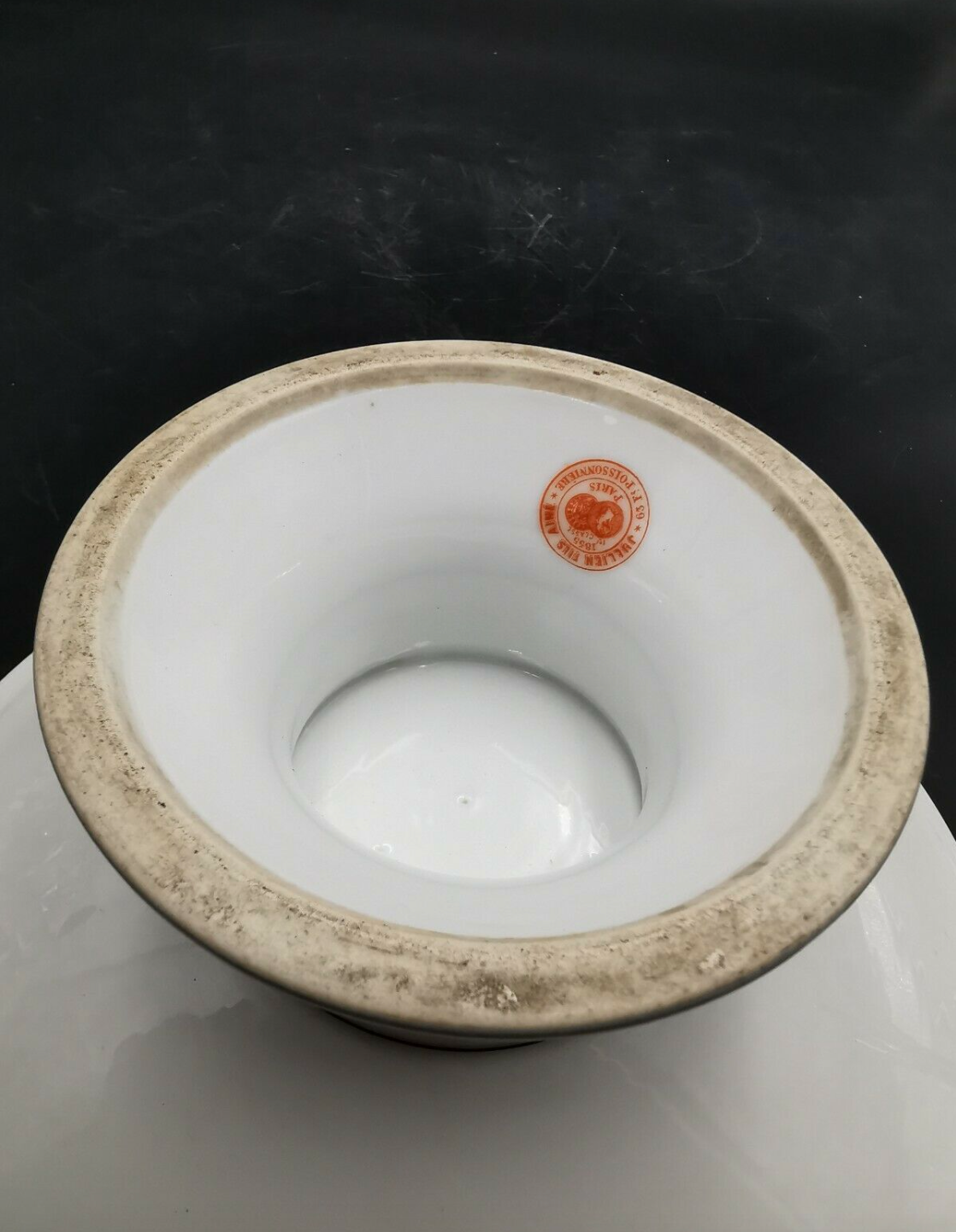 Old fruit cup Jullien Fils Aîné Poissonnière