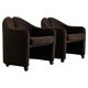 Set of Two Vintage P142 lounge chairs by Eugenio Gerli for Tecno