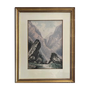 Tableau aquarelle originale