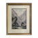 Tableau aquarelle originale encadrée "Paysage de montagne animé"