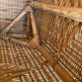 Vintage wicker chest
