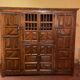 large 6-door Spanish Renaissance oak cabinet - 17th century