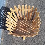 Cache pot en rotin
