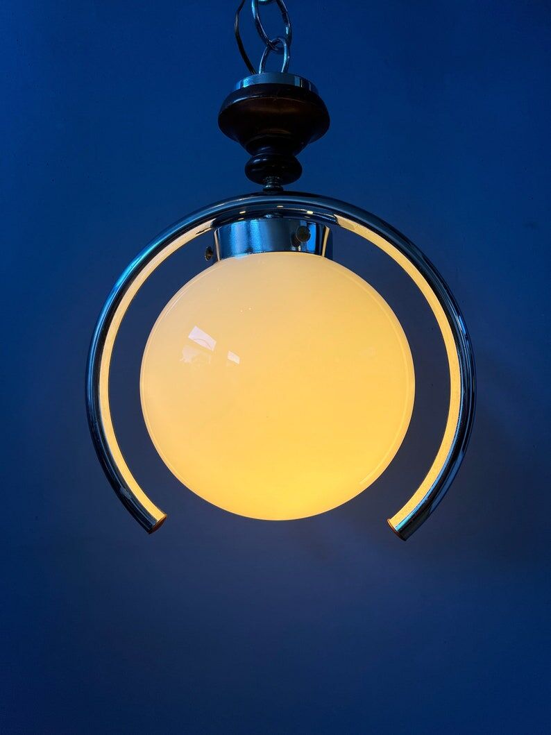 Italian Mazzega pendant lamp in Murano glass
