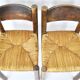Set of 4 Meribel Chairs by Charlotte Perriand for Steph Simon, 1950s