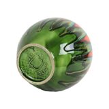 Hubert Bequet Vase Orange Green Turquoise Ceramic Sixties