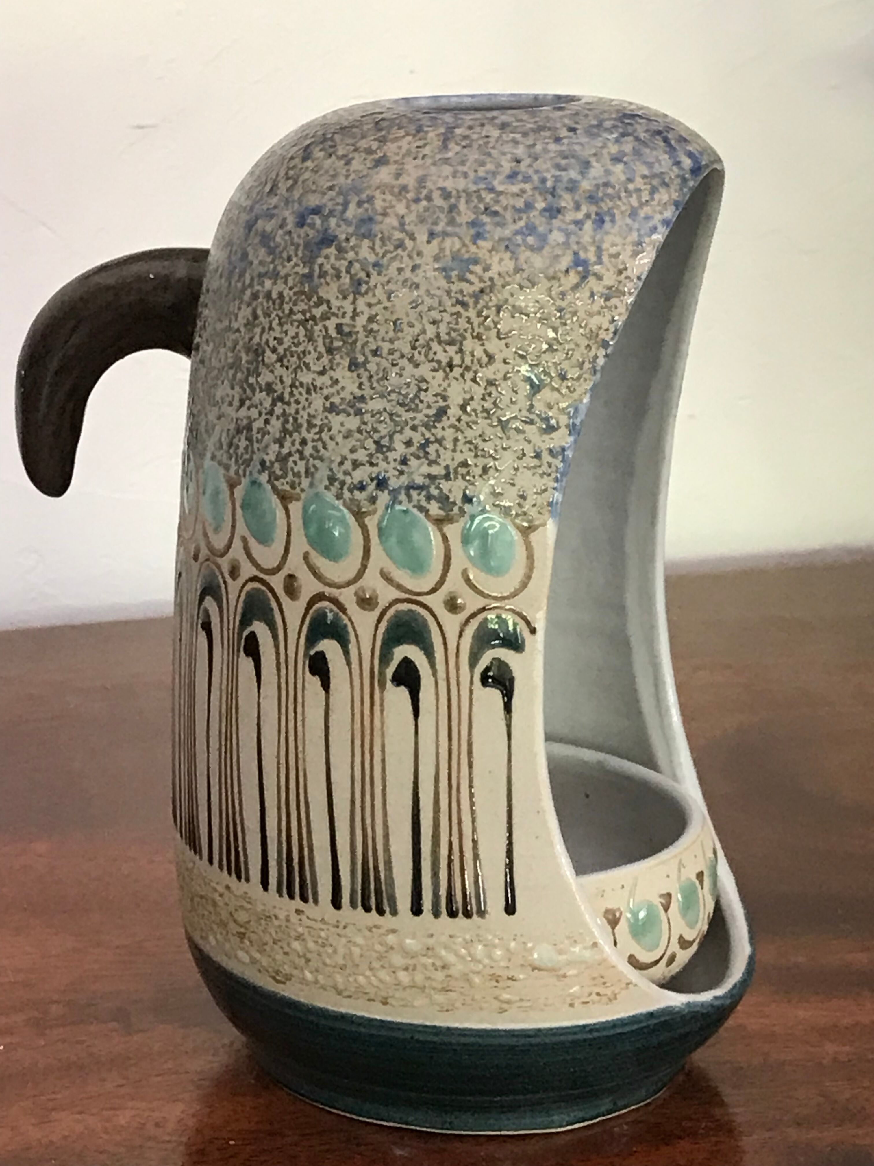 Vintage ceramic candlestick