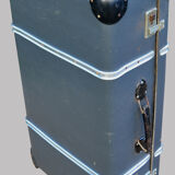 Vintage blue suitcase