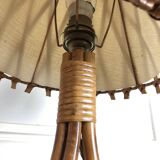 Louis sognot rattan table lamp