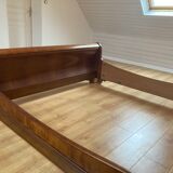 Cadre de lit 160x200cm style Louis Philippe