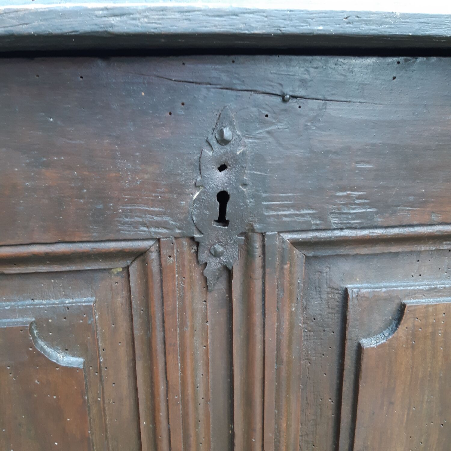 Walnut chest