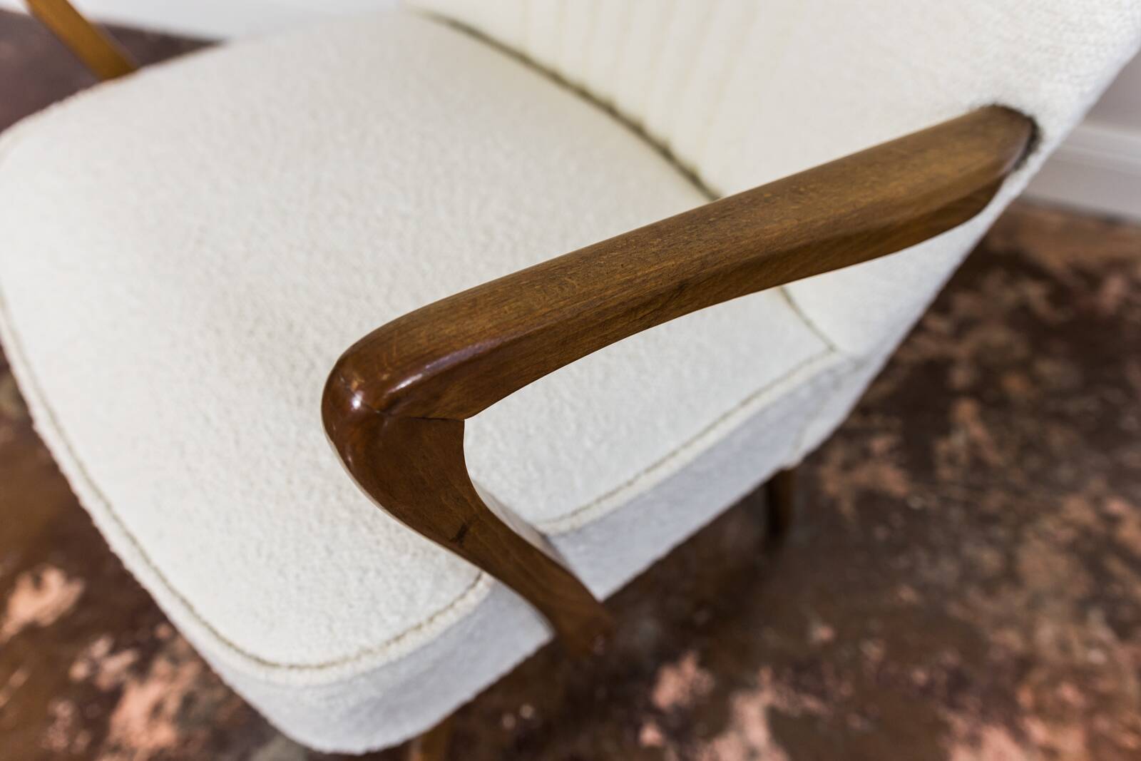 Fauteuils cocktail vintage, Allemagne, années 1950, lot de 2
