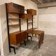 Vintage Scandinavian Teak wall unit by Poul Cadovius for royal system, 1950s