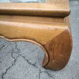 Large coffee table called Opium 1980 in teak