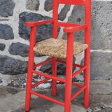 Mulched high chair for children