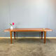 Large coffee table by John Boné for Mikael Laursen, teak, 1960s